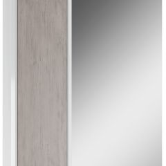 Шкаф-зеркало Uno 60 Дуб серый левый/правый Домино (DU1503HZ) в Североуральске - severouralsk.mebel24.online | фото 2