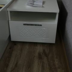 Спальный гарнитур Тиффани (БЕЛЫЙ ТЕКСТУРНЫЙ/БЕЛЫЙ) в Североуральске - severouralsk.mebel24.online | фото 4
