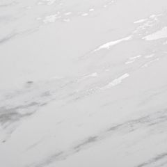 Стол BELLUNO 160 MARBLES KL-99 Белый мрамор матовый, итальянская керамика/ белый каркас, ®DISAUR в Североуральске - severouralsk.mebel24.online | фото 9