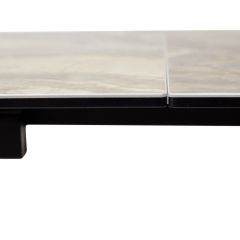 Стол IVAR 180 MARBLES KL-80 Серый мрамор, итальянская керамика, ®DISAUR в Североуральске - severouralsk.mebel24.online | фото 2