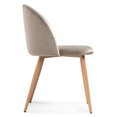 Стул на металлокаркасе Aldo beige / wood в Североуральске - severouralsk.mebel24.online | фото 3