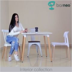 Стул Barneo N-220 интерьерный кухонный белый в Североуральске - severouralsk.mebel24.online | фото 2