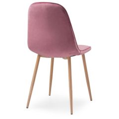 Стул на металлокаркасе Capri pink / wood в Североуральске - severouralsk.mebel24.online | фото 4