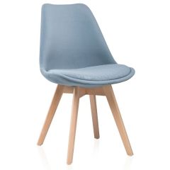 Стул деревянный Bonuss light blue / wood в Североуральске - severouralsk.mebel24.online | фото