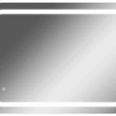 Зеркало Elis 100 white с подсветкой Sansa (SEe1045Z) в Североуральске - severouralsk.mebel24.online | фото