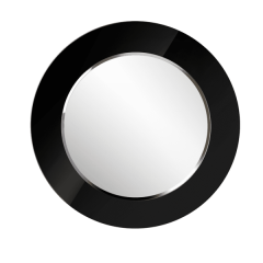 Зеркало круглое черный (РМ/02) в Североуральске - severouralsk.mebel24.online | фото