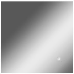 Зеркало Минск 600х600 с подсветкой Домино (GL7038Z) в Североуральске - severouralsk.mebel24.online | фото 1