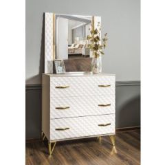 Зеркало ППУ Lara (белый глянец) в Североуральске - severouralsk.mebel24.online | фото 2