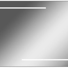 Зеркало Ray 90 black с подсветкой Sansa (SR1036Z) в Североуральске - severouralsk.mebel24.online | фото
