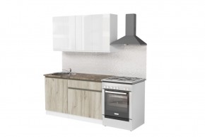 АНТИКА Кухонный гарнитур Медиум 2 (1400 мм) в Североуральске - severouralsk.mebel24.online | фото 4
