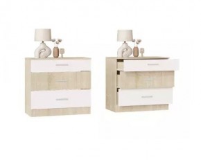 БАРИ Спальня (Дуб Сонома/Белый) модульная в Североуральске - severouralsk.mebel24.online | фото 4