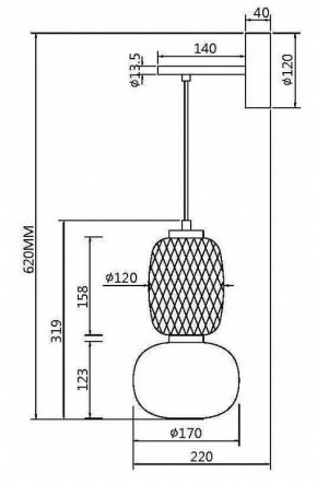 Бра Maytoni Pattern MOD267WL-L18G3K в Североуральске - severouralsk.mebel24.online | фото 4