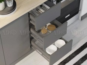 ЧЕЛСИ Кухонный гарнитур 2,0 м (Графит) в Североуральске - severouralsk.mebel24.online | фото 2