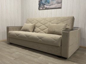 Диван Престиж-15 (НПБ+МДФ) велюр Sensey moonlight в Североуральске - severouralsk.mebel24.online | фото 1