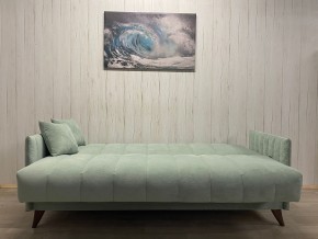 Диван Престиж-3 (НПБ) велюр Sensey mist green в Североуральске - severouralsk.mebel24.online | фото 3