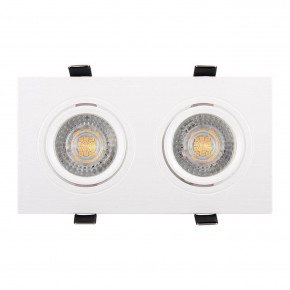 DK3022-WH Встраиваемый светильник, IP 20, 10 Вт, GU5.3, LED, белый, пластик в Североуральске - severouralsk.mebel24.online | фото 2