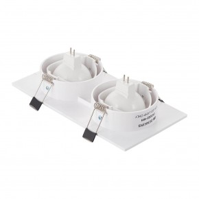 DK3022-WH Встраиваемый светильник, IP 20, 10 Вт, GU5.3, LED, белый, пластик в Североуральске - severouralsk.mebel24.online | фото 3