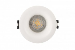 DK3024-WH Встраиваемый светильник, IP 20, 10 Вт, GU5.3, LED, белый, пластик в Североуральске - severouralsk.mebel24.online | фото 1