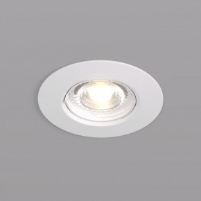 DK3028-WH Встраиваемый светильник, IP 20, 10 Вт, GU5.3, LED, белый, пластик в Североуральске - severouralsk.mebel24.online | фото 1