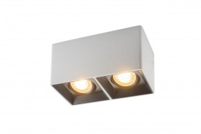 DK3035-WB Светильник накладной IP 20, 10 Вт, GU5.3, LED, белый/черный, пластик в Североуральске - severouralsk.mebel24.online | фото 1
