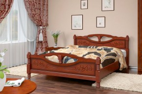 ЕЛЕНА-4 Кровать из массива (орех) в Североуральске - severouralsk.mebel24.online | фото