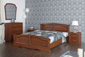 ЕЛЕНА Кровать из массива (Орех) в Североуральске - severouralsk.mebel24.online | фото
