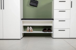 ЭЙР прихожая (модульная) Белый Шагрень в Североуральске - severouralsk.mebel24.online | фото 23