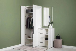 ЭЙР прихожая (модульная) Белый Шагрень в Североуральске - severouralsk.mebel24.online | фото 24