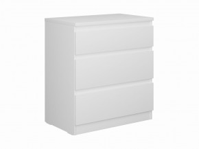 Комод КАСТОР с тремя ящиками, цвет белый в Североуральске - severouralsk.mebel24.online | фото