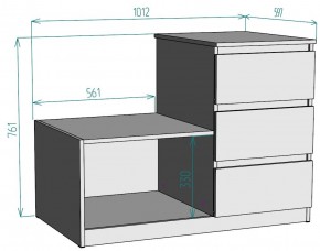 Комод Мальта K207 в Североуральске - severouralsk.mebel24.online | фото 2