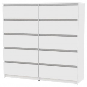 Комод Malta light K155 (Белый) в Североуральске - severouralsk.mebel24.online | фото