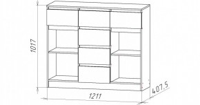 НИЦЦА-6 Комод (НЦ.06) в Североуральске - severouralsk.mebel24.online | фото 2