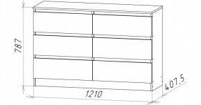 НИЦЦА-7 Комод (НЦ.07) в Североуральске - severouralsk.mebel24.online | фото 3
