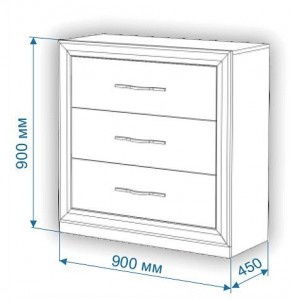 Комод Нобиле Км-90/45 в Североуральске - severouralsk.mebel24.online | фото 2