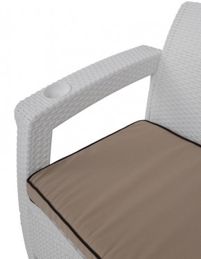 Комплект уличной мебели Yalta Premium Terrace Set (Ялта) белый (+подушки под спину) в Североуральске - severouralsk.mebel24.online | фото 5