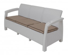 Комплект уличной мебели Yalta Premium Terrace Triple Set (Ялта) белый (+подушки под спину) в Североуральске - severouralsk.mebel24.online | фото 2