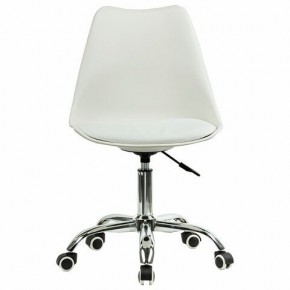 Кресло стул BRABIX "Eames MG-310 CH", хром, пластик белый, экокожа белая, 532923 в Североуральске - severouralsk.mebel24.online | фото 1