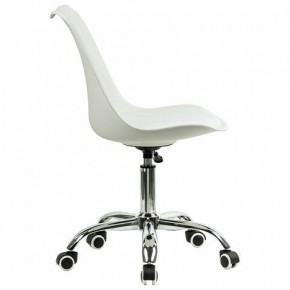 Кресло стул BRABIX "Eames MG-310 CH", хром, пластик белый, экокожа белая, 532923 в Североуральске - severouralsk.mebel24.online | фото 3