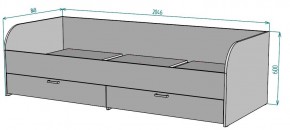 Кровать Ольга L54 (800*2000) в Североуральске - severouralsk.mebel24.online | фото 2