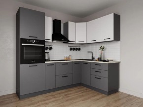 Кухонный гарнитур Меренга 2400*1600 (Стол. 26мм) в Североуральске - severouralsk.mebel24.online | фото 1