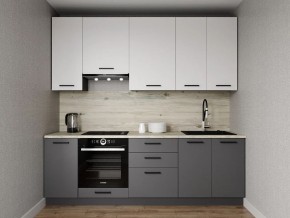 Кухонный гарнитур Меренга 2400 h950 (Стол. 26мм) в Североуральске - severouralsk.mebel24.online | фото 1
