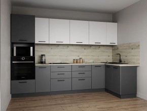 Кухонный гарнитур Меренга 3200*1400 (Стол. 26 мм) в Североуральске - severouralsk.mebel24.online | фото 1