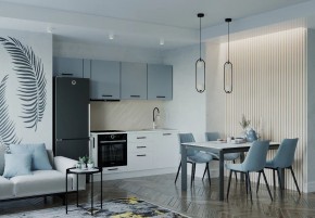 Кухонный гарнитур Ниагара 2550 (Стол. 26мм) в Североуральске - severouralsk.mebel24.online | фото