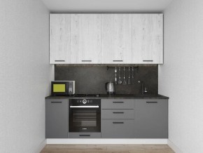 Кухонный гарнитур Санторини 2200 h 950 (Стол. 38мм) в Североуральске - severouralsk.mebel24.online | фото 1