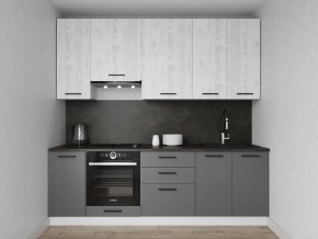 Кухонный гарнитур Санторини 2400 h950 (Стол. 38мм) в Североуральске - severouralsk.mebel24.online | фото 1