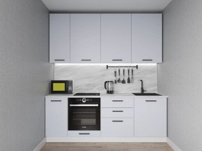 Кухонный гарнитур Смоки 2200 h950 (Стол. 26мм) в Североуральске - severouralsk.mebel24.online | фото 1