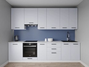 Кухонный гарнитур Смоки 2400 h950 (Стол. 38 мм) в Североуральске - severouralsk.mebel24.online | фото 1