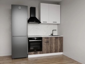 Кухонный гарнитур Старое Дерево 1600 h950 (Стол. 26мм) в Североуральске - severouralsk.mebel24.online | фото
