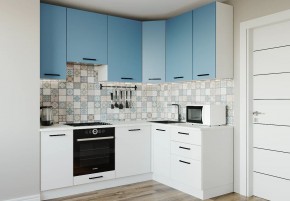 Кухонный гарнитур угловой Капри 2200х1600 h950 (Стол. 38мм) в Североуральске - severouralsk.mebel24.online | фото 1