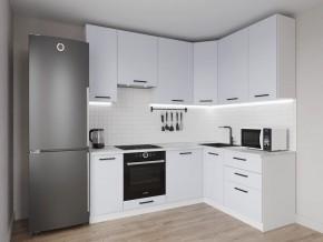 Кухонный гарнитур угловой Смоки 2200*1600 h950 (Стол. 26мм) в Североуральске - severouralsk.mebel24.online | фото 1